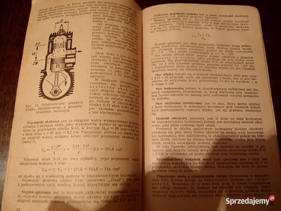 FSO Syrena poradnik Użytkownika 1965r rarytas