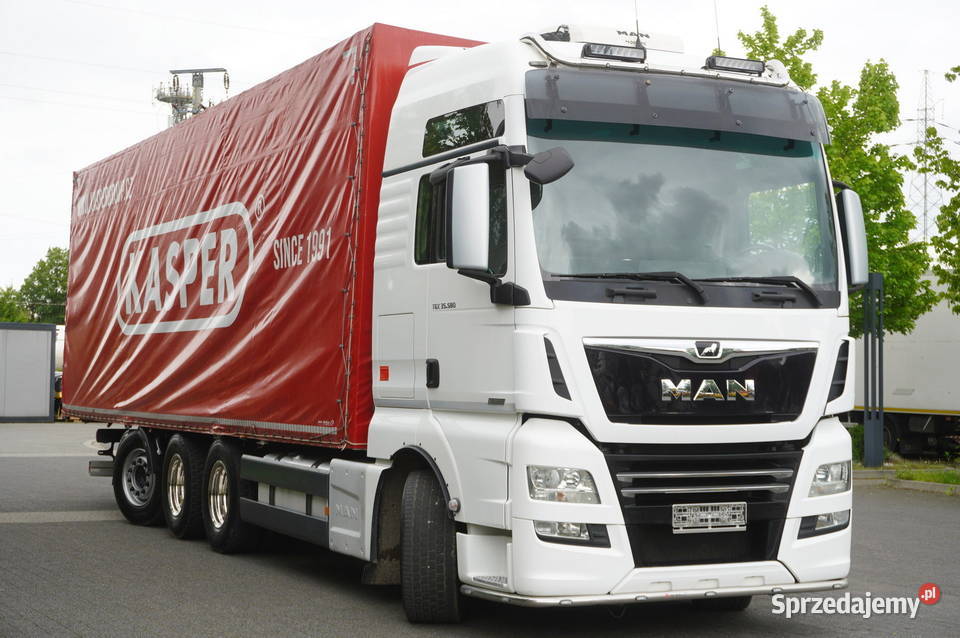 MAN TGX 35580 E6 8x44 Plandeka 23 EPAL 4 oś 600000km małopolskie Kraków