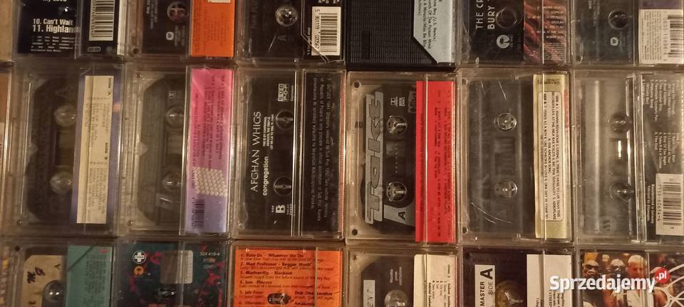 Kasety magnetofonowe 36 zestaw grunge rock pop Elbląg