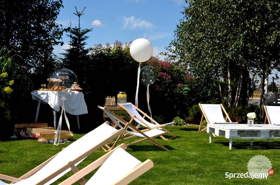 Strefy chillout relaksu namioty leżaki kanapy biały Warszawa