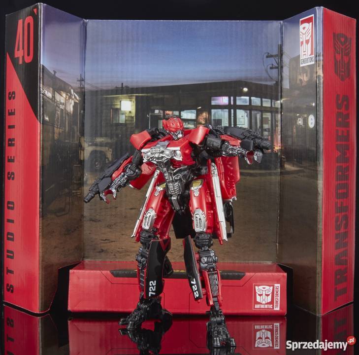 Figurka Transformers Generations SHATTER DLX RED Plastik