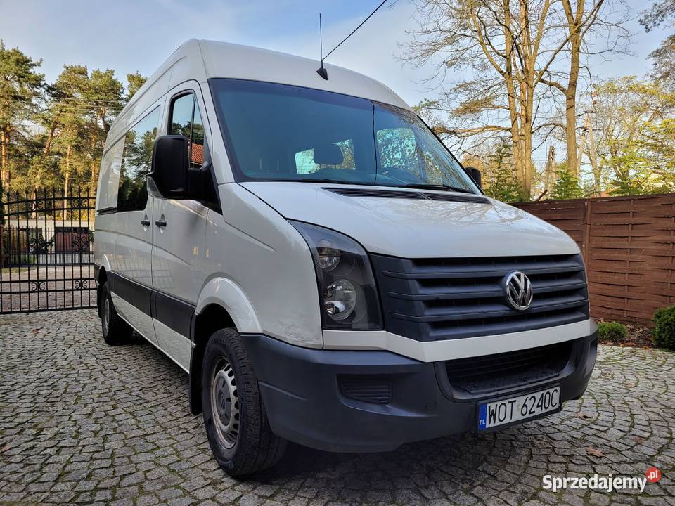 Volksvagen Crafter brygadówka 6 osob wysoki Otwock