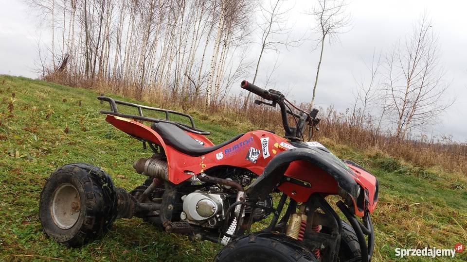 Sprzedam Quad 125 z pługiem łancuchami