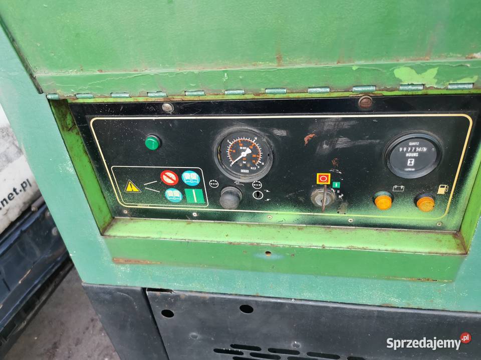 Kompresor Śrubowy spalinowy ATMOS 2005 7m3 Kraków sprzedam