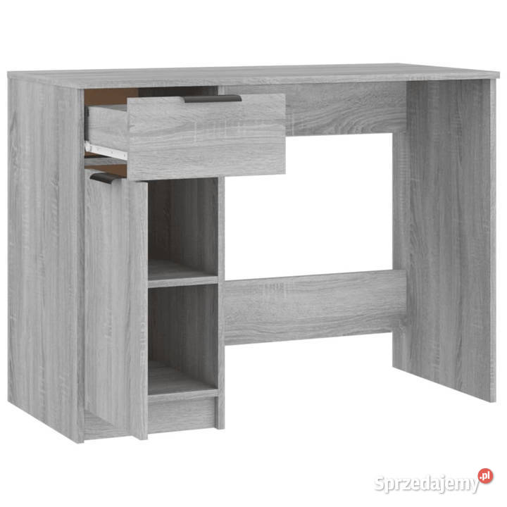 Biurko szary dąb sonoma 100x50x75 materiał Warszawa
