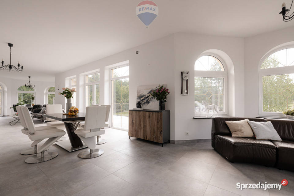 Willa na dużej działce lesie 5800m2 Tenczynek