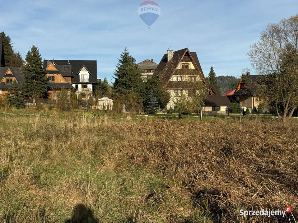 DZIAŁKA BUDOWLANOROLNA W ZAKOPANEM 25m Sprzedaż małopolskie