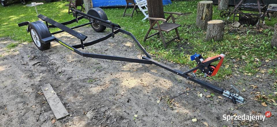 Pod dużą łódźSamPrzyczepa przyczepka podłodziowa Barlinek