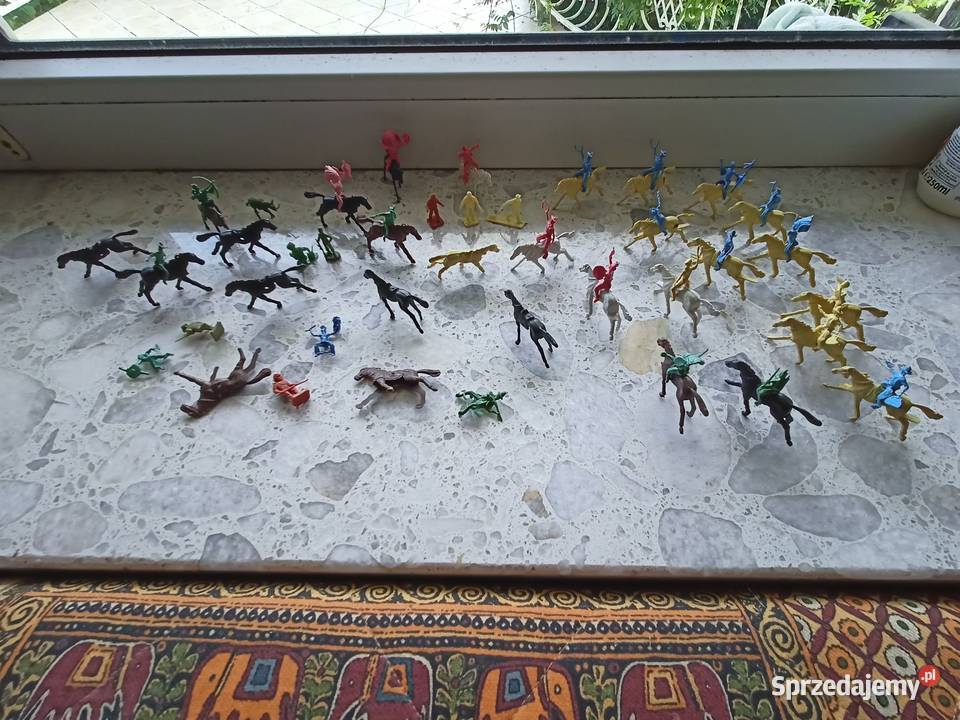 Mini figurki żołnierzyki indianie kowboje Rzeszów