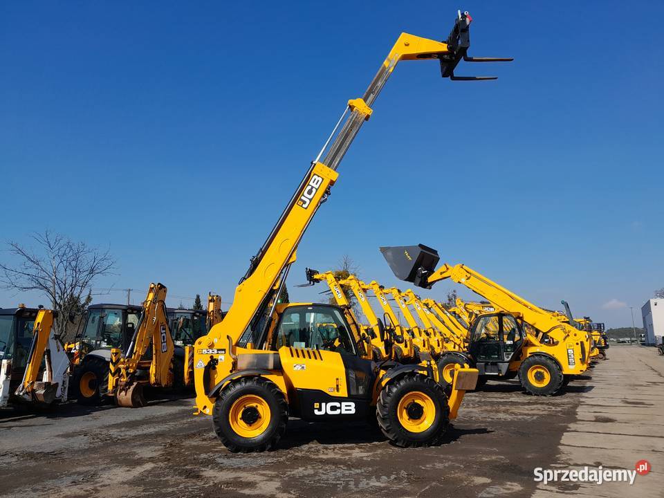 JCB 533105 2018R ŁADOWARKA TELESKOPOWA 535125 wielkopolskie Krotoszyn