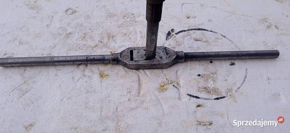 Duże masywne pokrętło do rozwiertaka Jasieniec