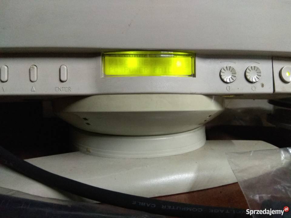 Monitor kolorowy z wyświetlaczem CRT Kraków sprzedam