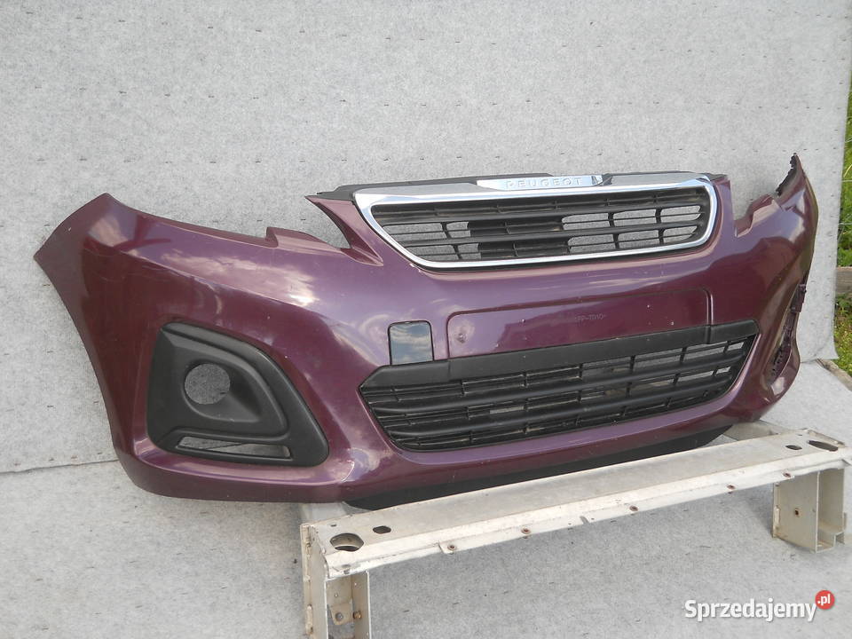 PEUGEOT 108 ZDERZAK PRZEDNI PRZÓD osobowe Motoryzacja Siechnice