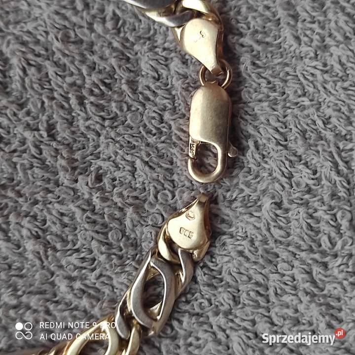 Złota bransoletka 14K 585 małopolskie