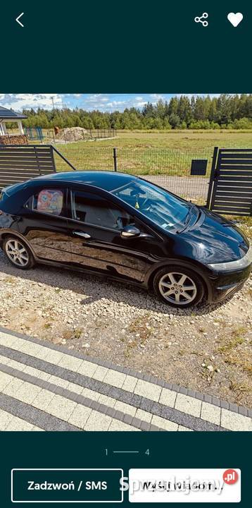 HONDA CIVIC UFO diesel lubelskie Puławy