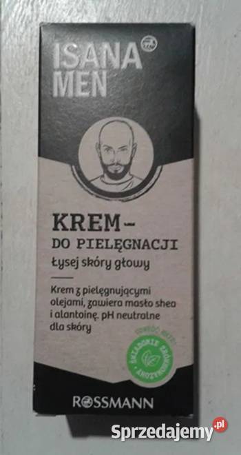 KREM do pielęgnacji łysej skóry głowy Wołczyn