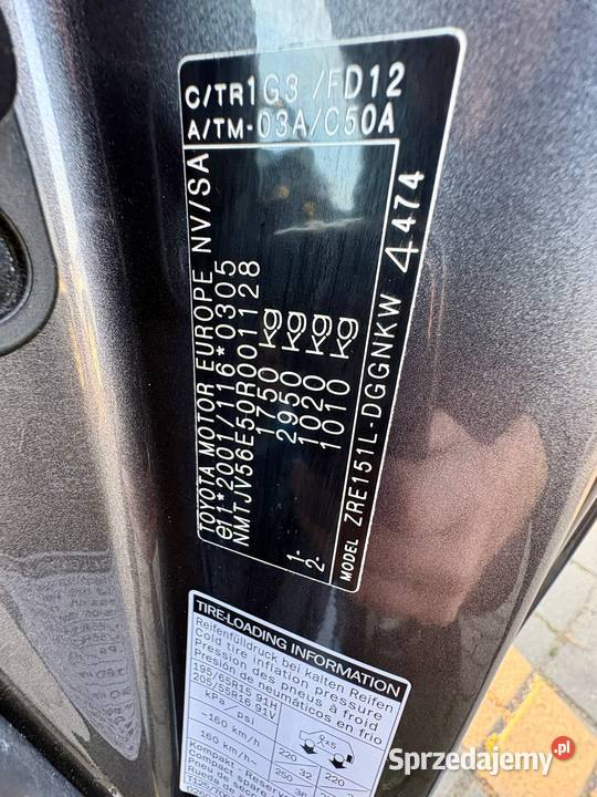 Toyota Auris 16 benzyna Automat Klima super stan tempomat Lębork sprzedam