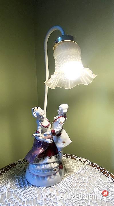 Figuralna ceramiczna lampka nocna Warszawa