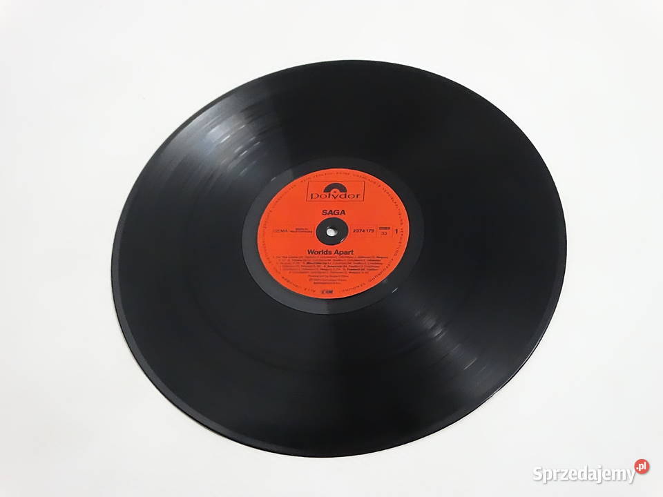 SAGA Worlds Apart Vinyl LP Wydanie Niemieckie