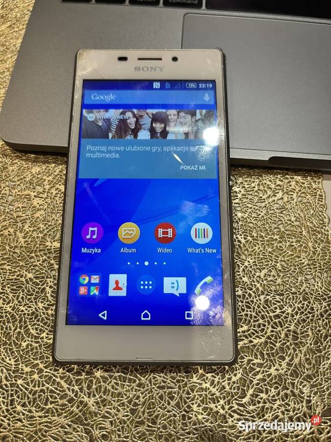 Smartfon Sony XPERIA D2303 biały Siemianowice Śląskie