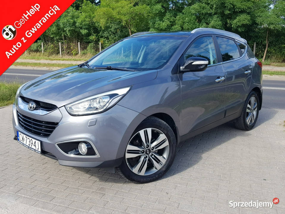 Hyundai ix35 20 CRDi 4x4 Nawigacja Skóry szyberdach Włocławek