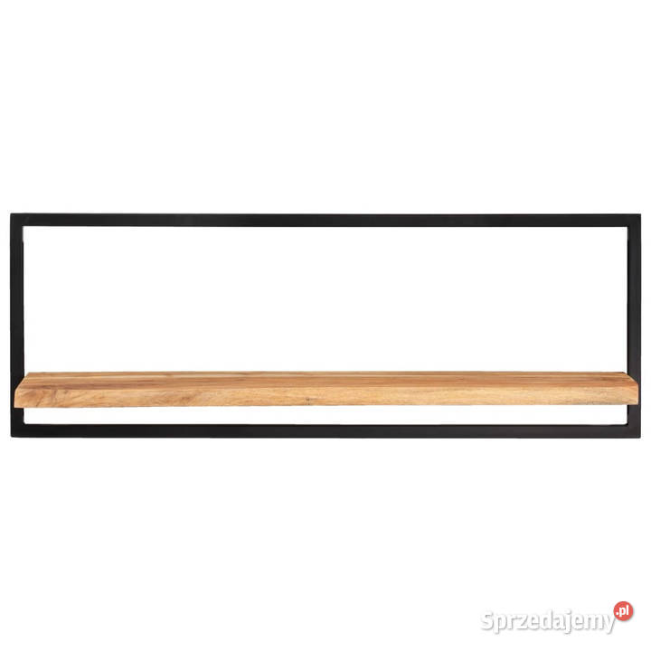 Półki ścienne 2 100x24x35 lite drewno akacjowe i mazowieckie Warszawa sprzedam