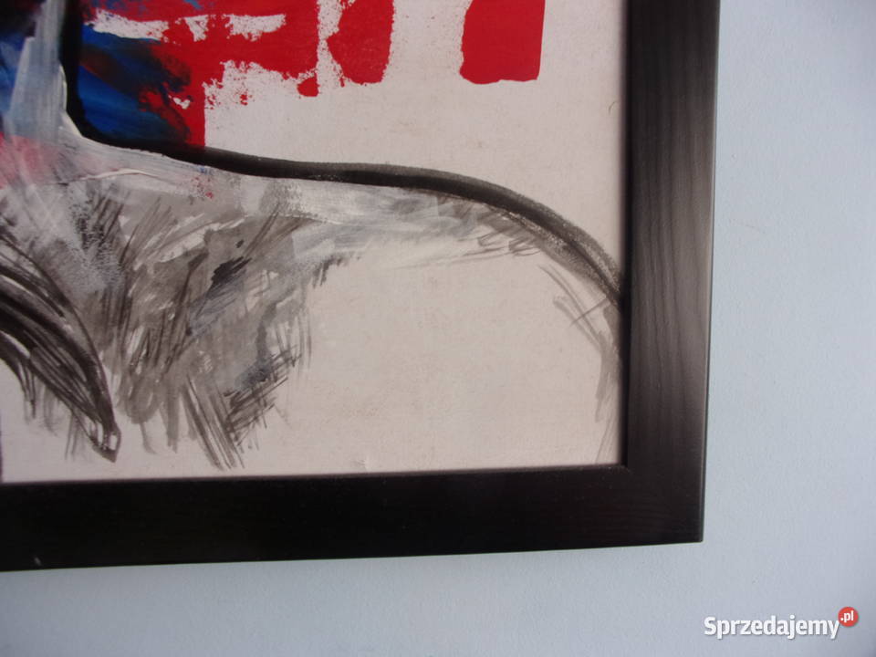 Twarz Kobiety autorstwa WZwolinskiego wym 70x80 Malarstwo Warszawa sprzedam