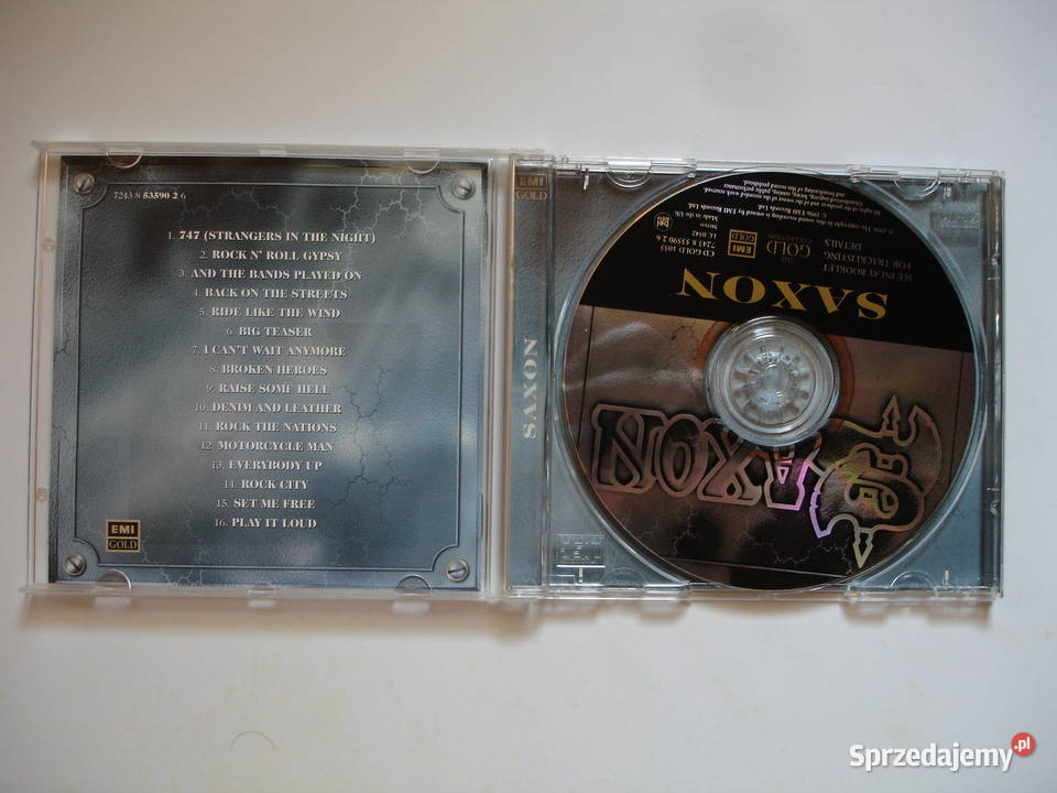 SAXON płyta CD CD Zielona Góra sprzedam