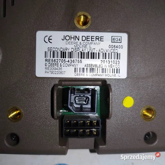 Monitor wyswietlacz John Deere RE562705 Łowicz
