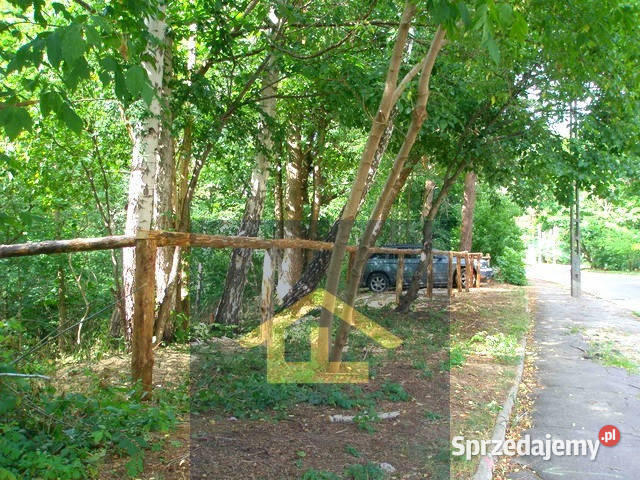 Działka leśna w Otwocku asfalt mazowieckie Otwock