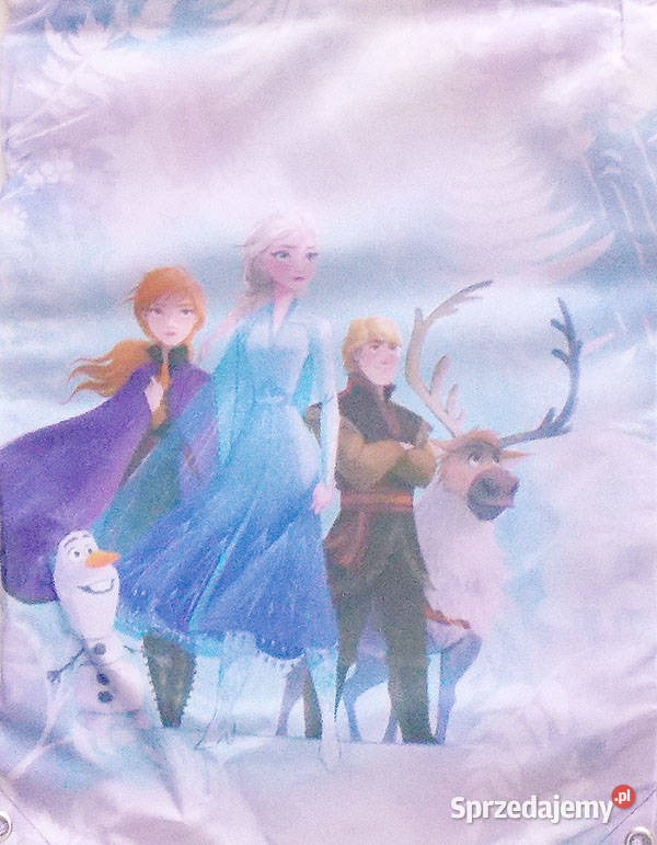 frozen worek na butyszkolny worek z frozen elsa opolskie sprzedam