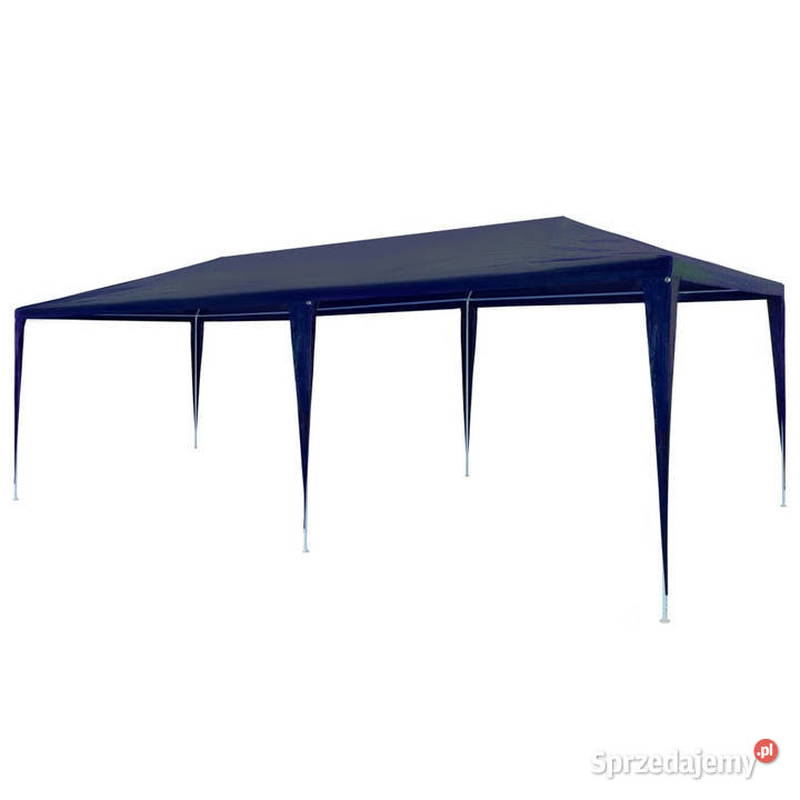 Namiot imprezowy 3 x 6 m PE niebieski WM45083 mazowieckie Warszawa