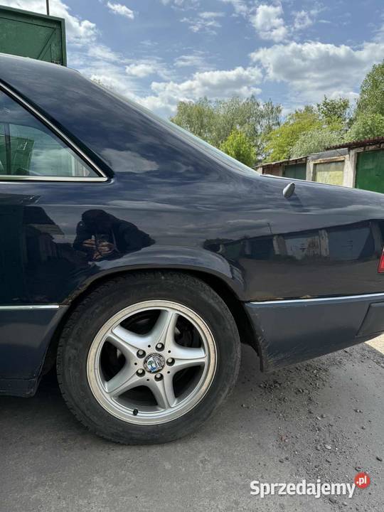 Merdeces W124 coup 23 elektryka jasne wnętrze Rok produkcji 1991 Bytom