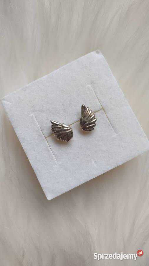 Małe kolczyki skrzydełka Kolczyki