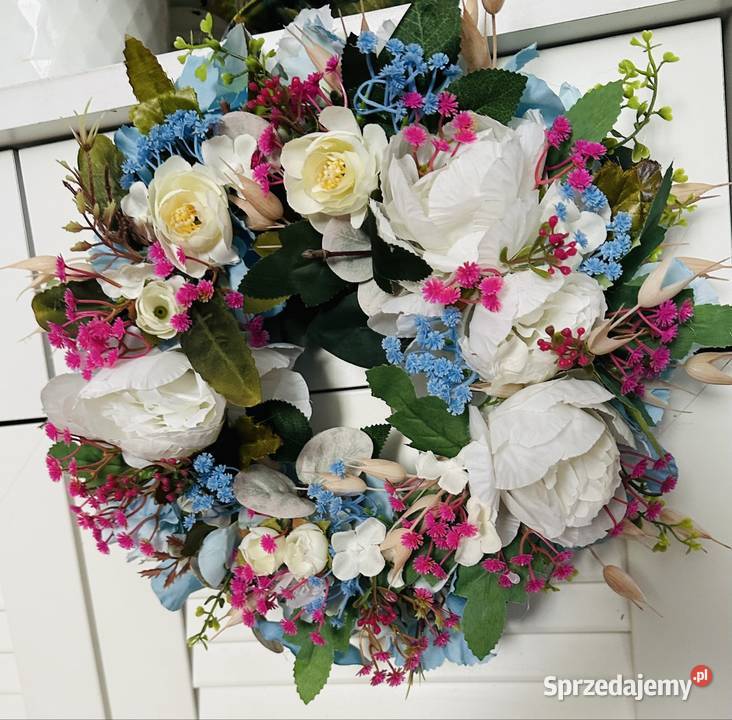Wianek cudny handmade dekoracyjny Przysucha
