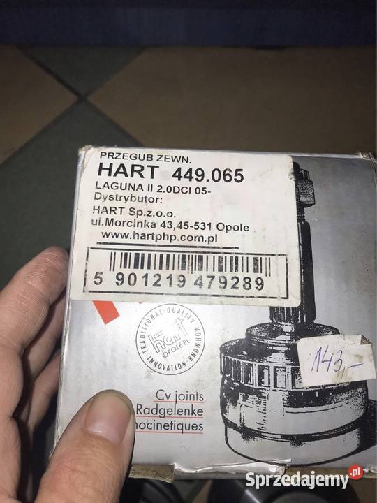 Przegub kola zewnetrzny Laguna II 20 dci 2005 Układ napędowy Kozy