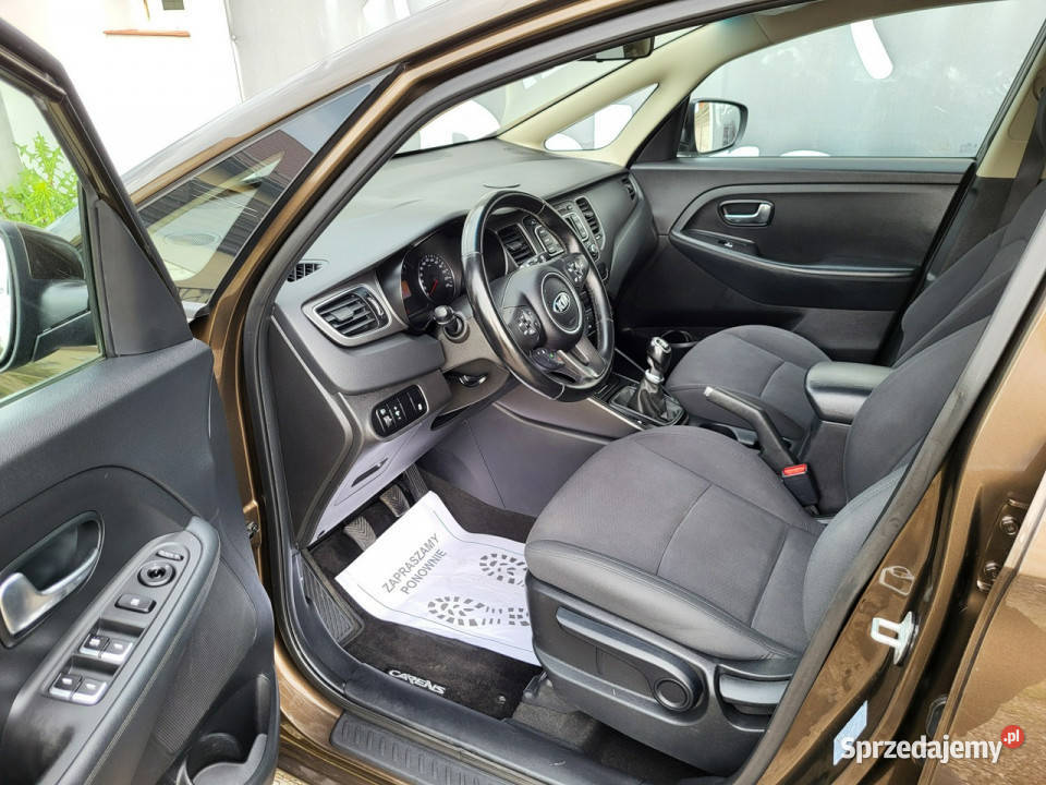Kia Carens 7osobowyalutempomatz Niemiec IV 2013 kurtyny powietrzne Dąbrowa