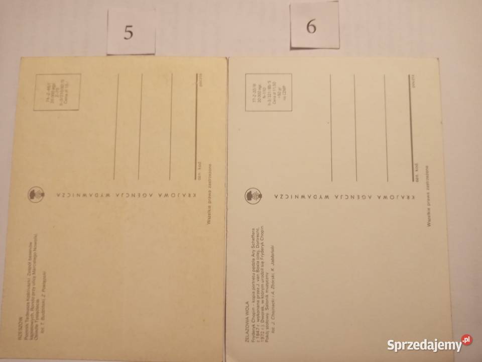 Pocztówki PRL Lata 80 Zestaw 3 Szczecinek