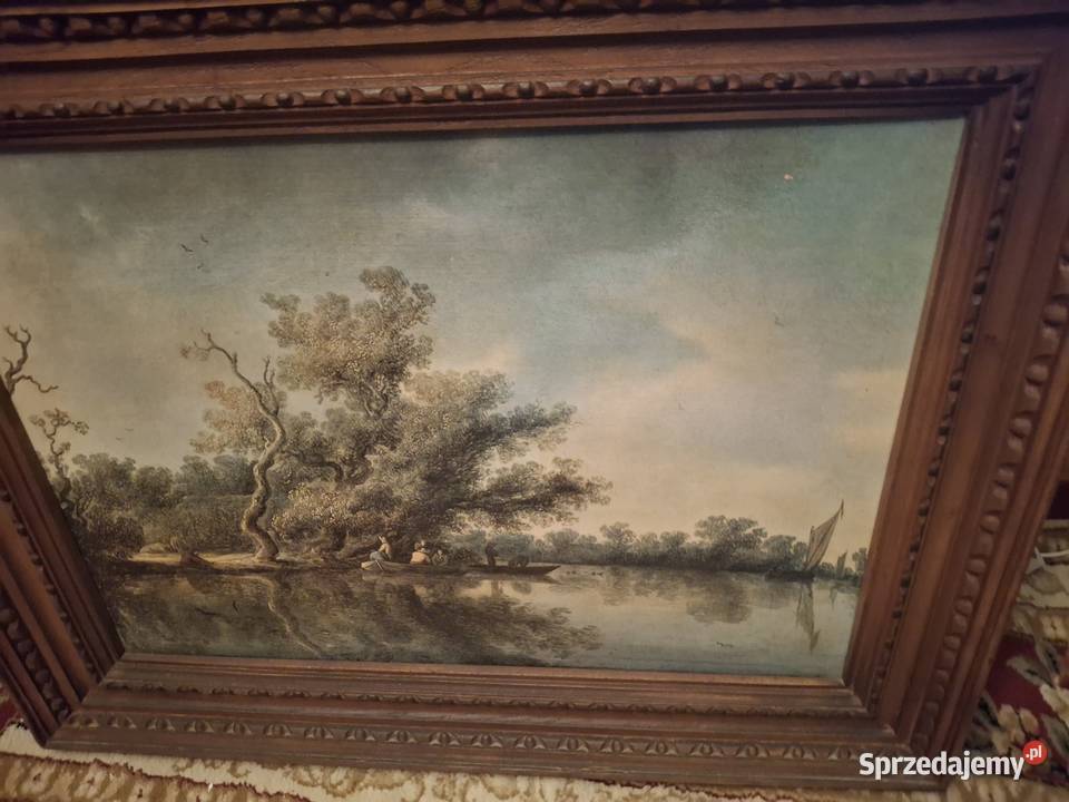 Widok rzeki Ruysdal Pozostałe Warszawa sprzedam