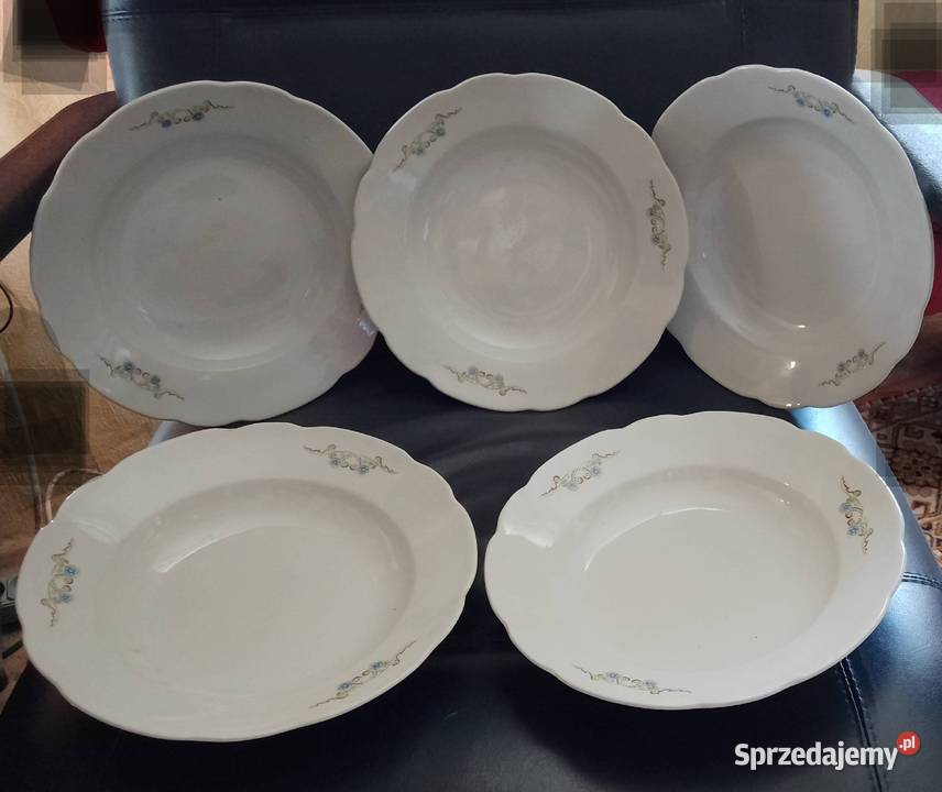 Talerze głębokie Ćmielów Feston