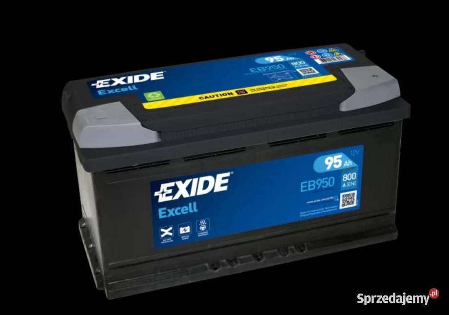 Akumulator Exide Excell 95Ah 800A EN PRAWY PLUS Układ elektryczny Siedlce