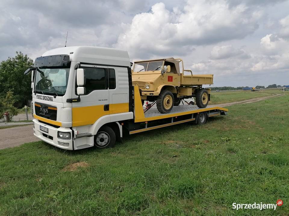 Pomoc Drogowa autolaweta holowanie ciągników Wilkowice