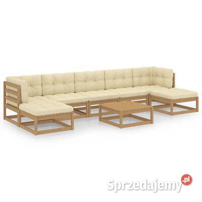 vidaXL 8cz zestaw wypoczynkowy do ogrodu z mazowieckie Warszawa sprzedam