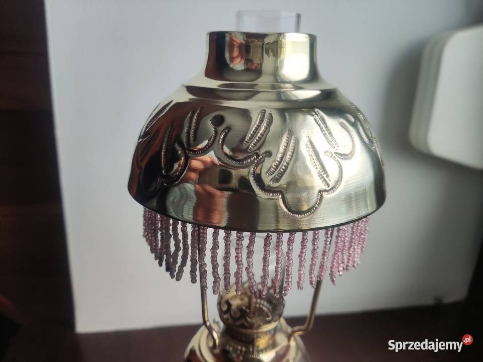 Stara francuska mini lampa naftowa Paryżanka 4 Kraków sprzedam