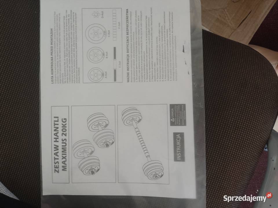 Sprzedaję hantle zupełnie nowe ponieważ nie Lublin