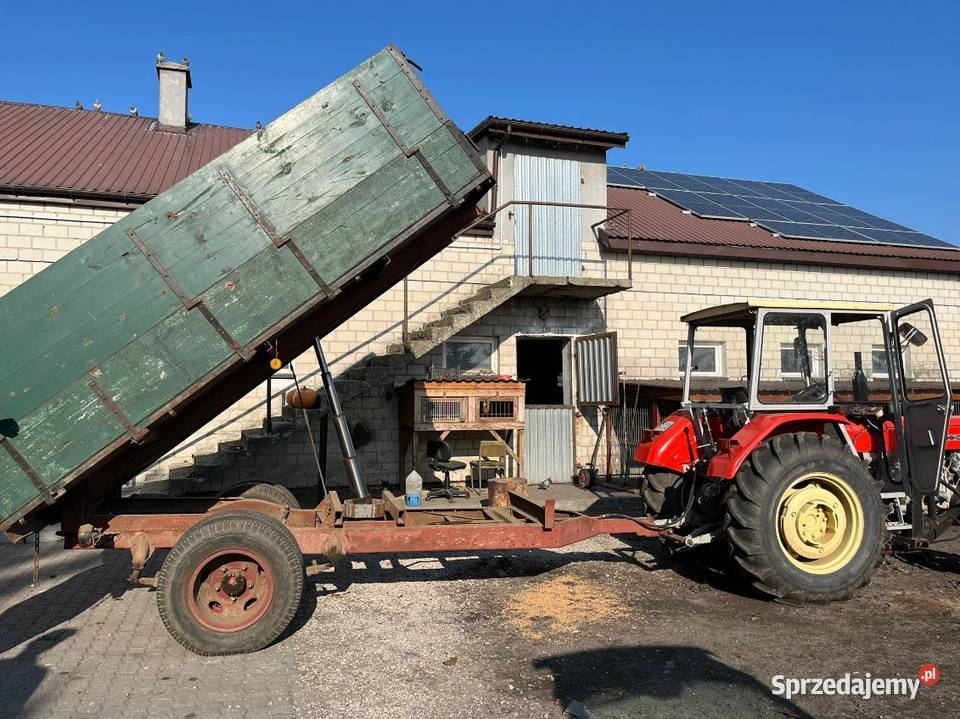 Przyczepa wywrotka jedno osiowa Radziejów