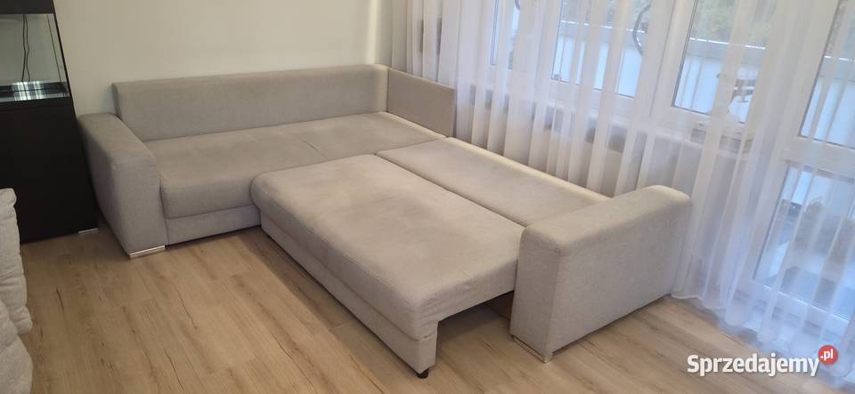 Agata Meble Duży Narożnik Genf Rozkładany Wy 219cm Gdynia