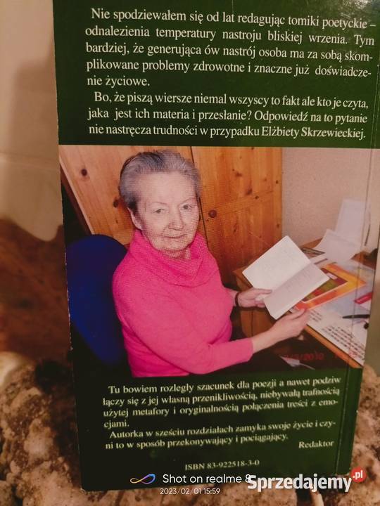 Unieść się na fali wiersze wyjątkowe wydanie miękka mazowieckie Warszawa