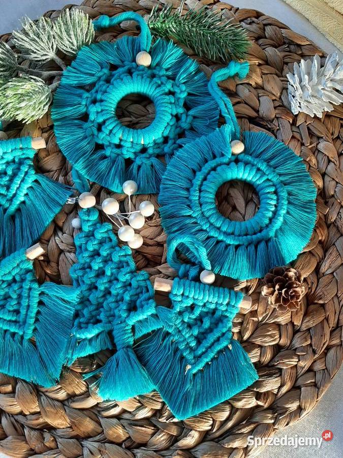 Ozdoby świąteczne 6 święta bombka rękodzieło Bydgoszcz