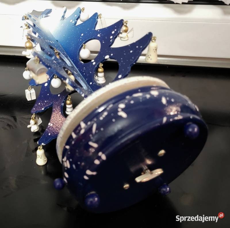 POZYTYWKA Choinka obrotowa z drewna CICHA NOC wielokolorowy zachodniopomorskie Koszalin sprzedam